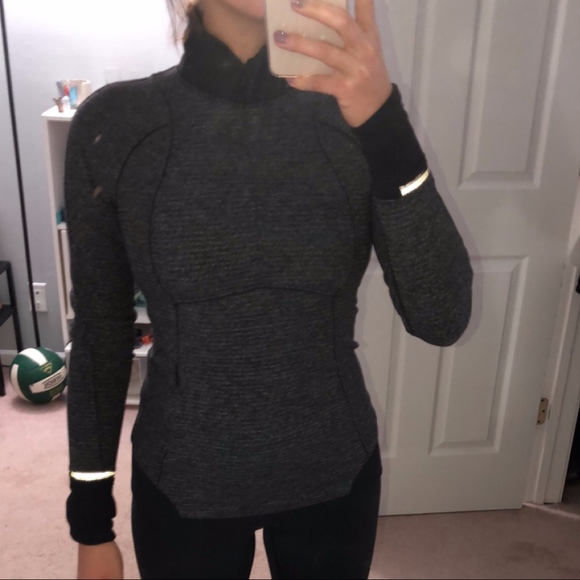 brisk running half zip